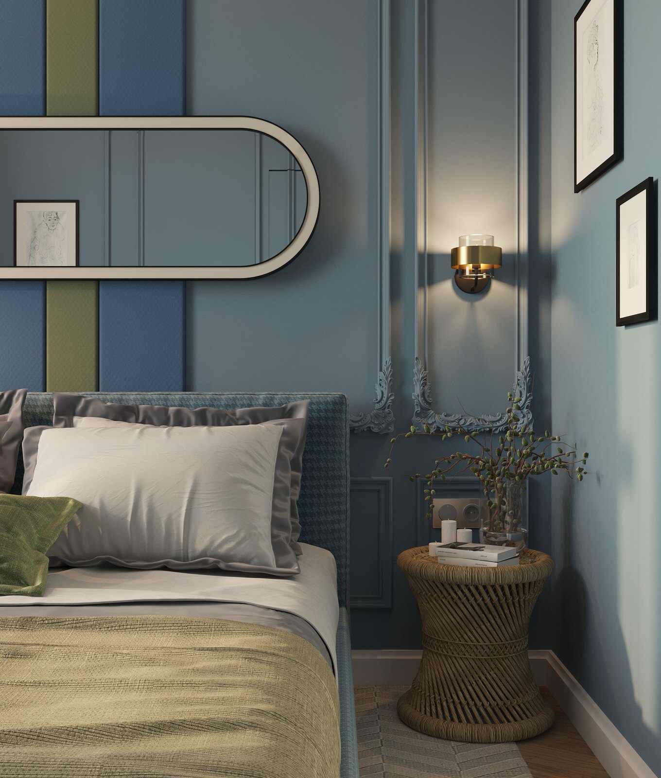 Эскизы Спальной комнаты