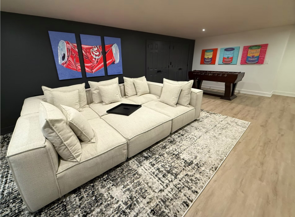 Home design - transitional home design idea in Chicago