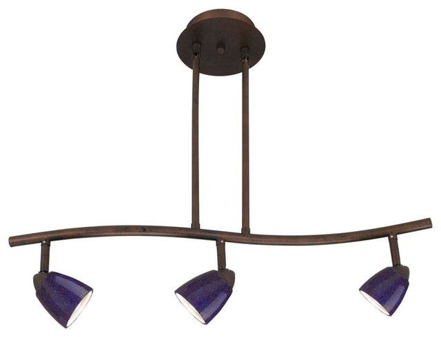 Cal Lighting SL-954-3R-RUBLS Three Light Track Lighting