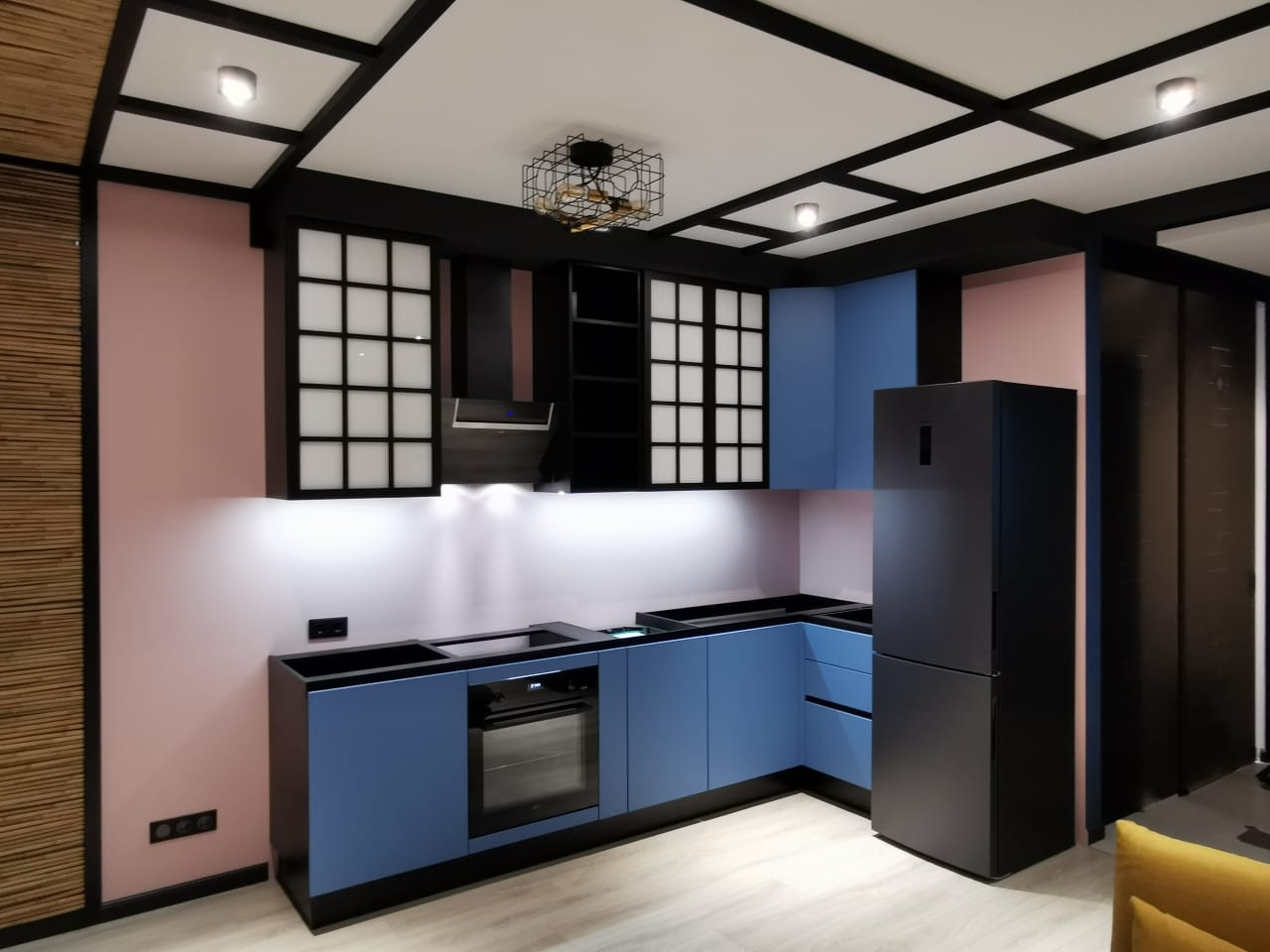 Профильные раздвижные системы,фасады в интерьере