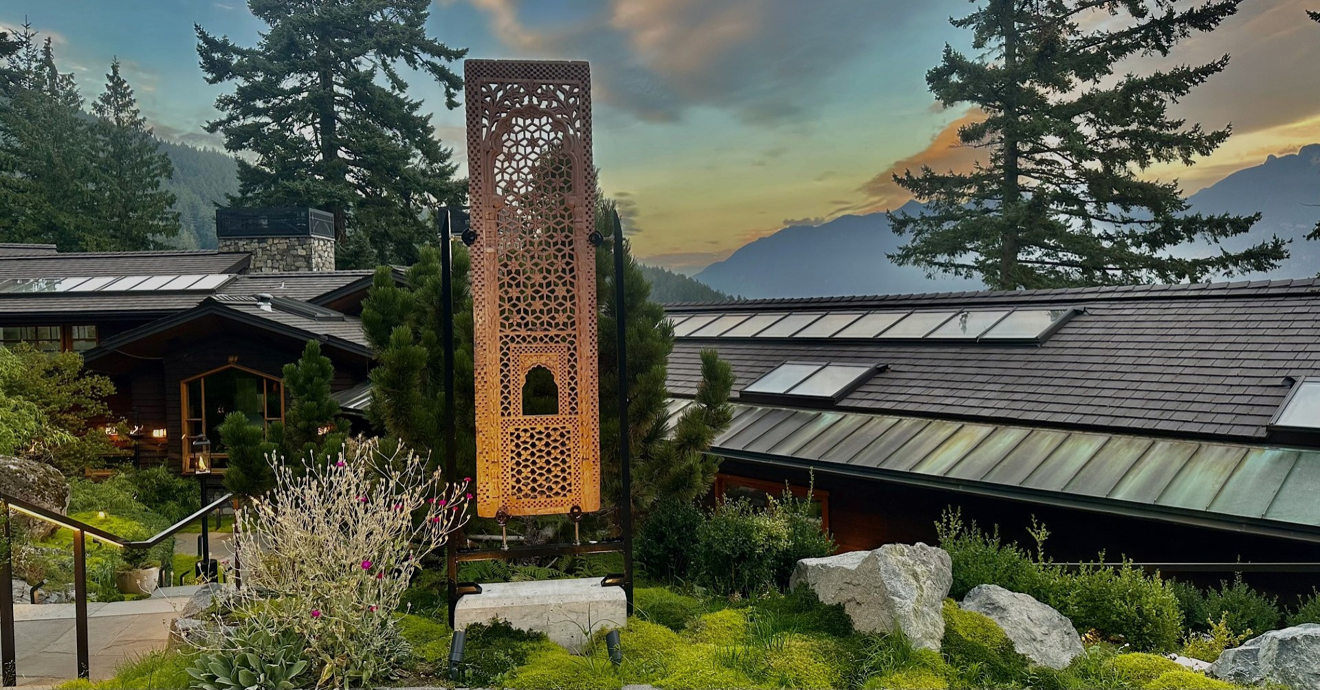 Bowen Island :  "Homage to Aker" (Guardian of entrances)