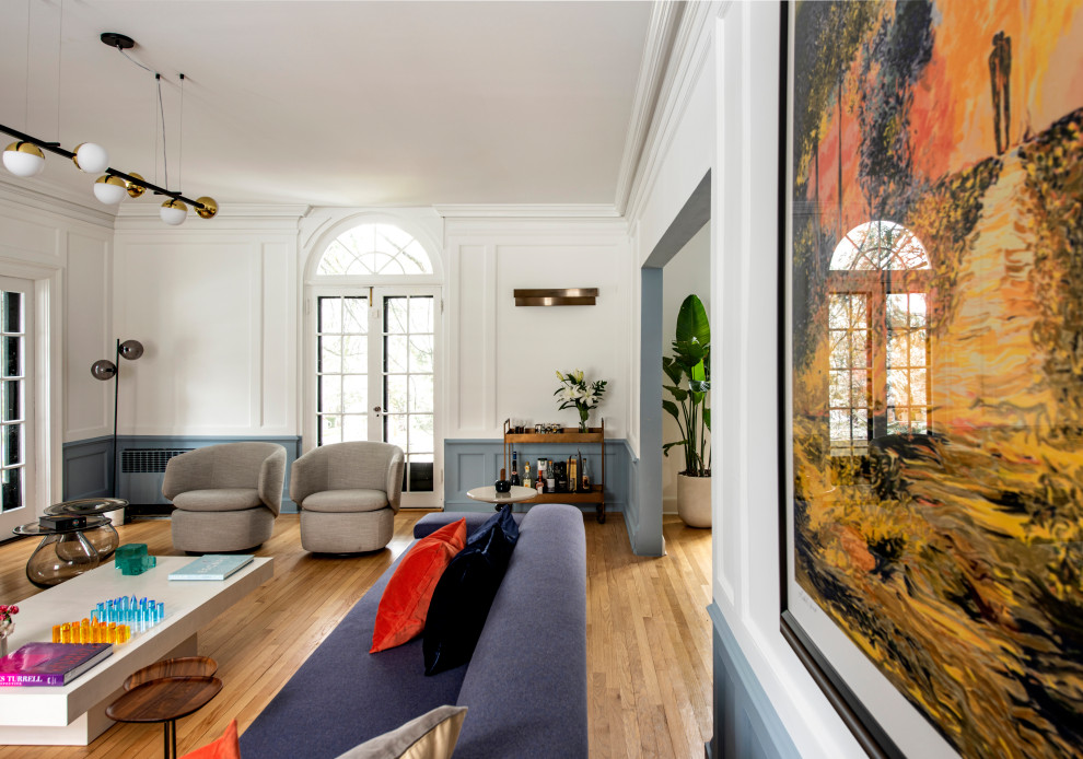 BLUES | NYC - Contemporary - Living Room - New York - by Guta Louro ...