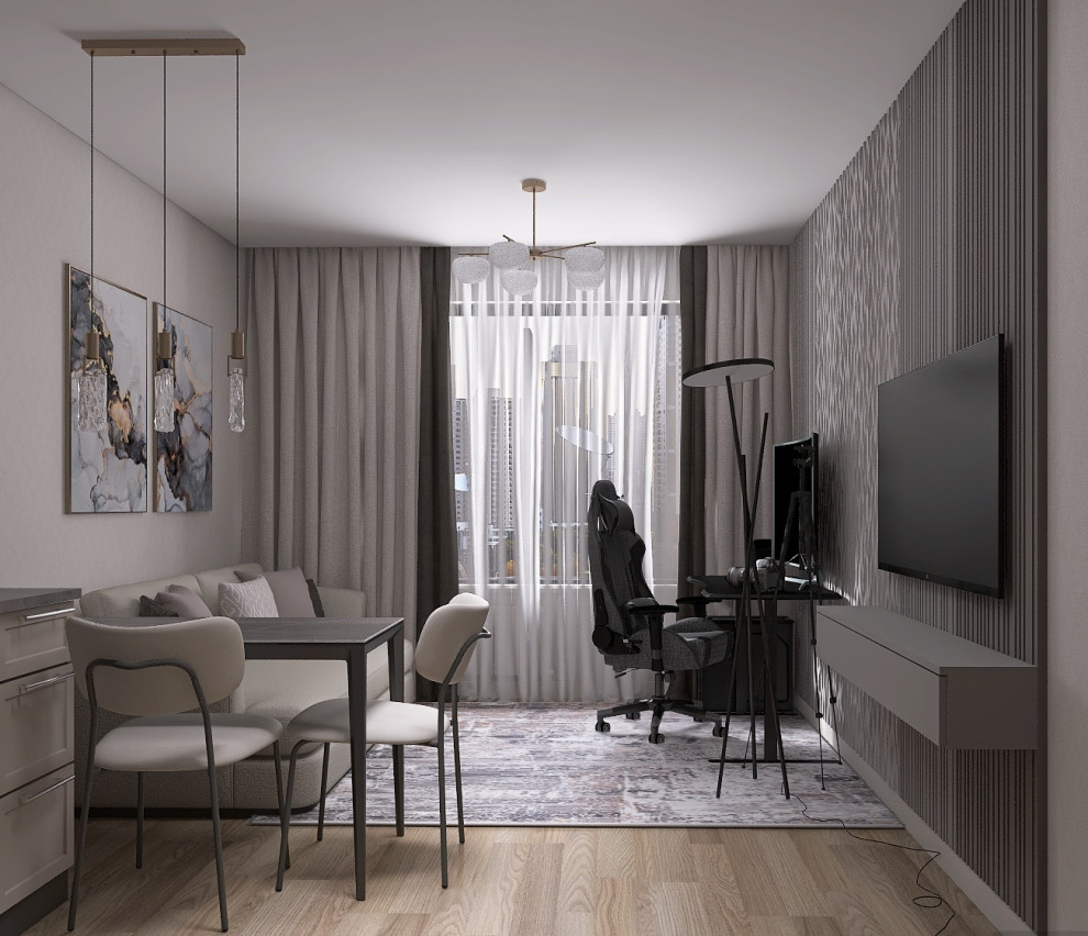 Квартира для девушки "кофе с молоком"