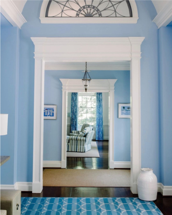Источник вдохновения для домашнего уюта: гостиная комната в стиле модернизм с ковровым покрытием