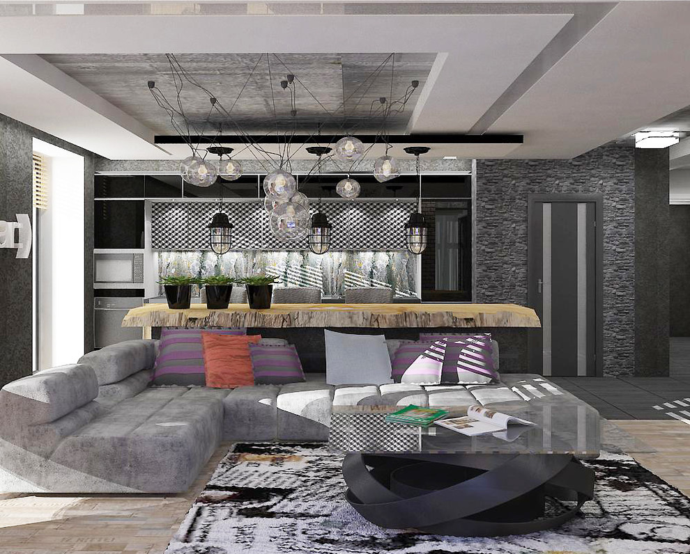 Лофт для холостяка