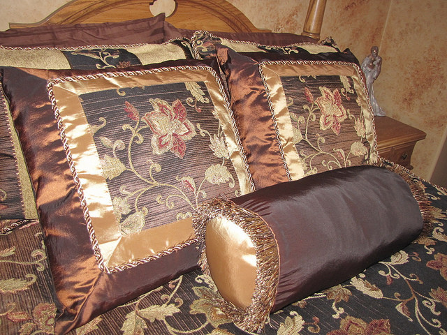 Example of a transitional bedroom design in Calgary