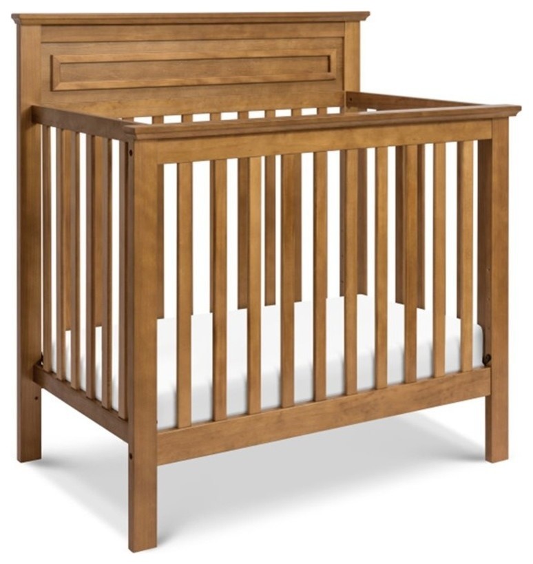 DaVinci Autumn 4in1 Convertible Mini Crib in Chestnut Transitional