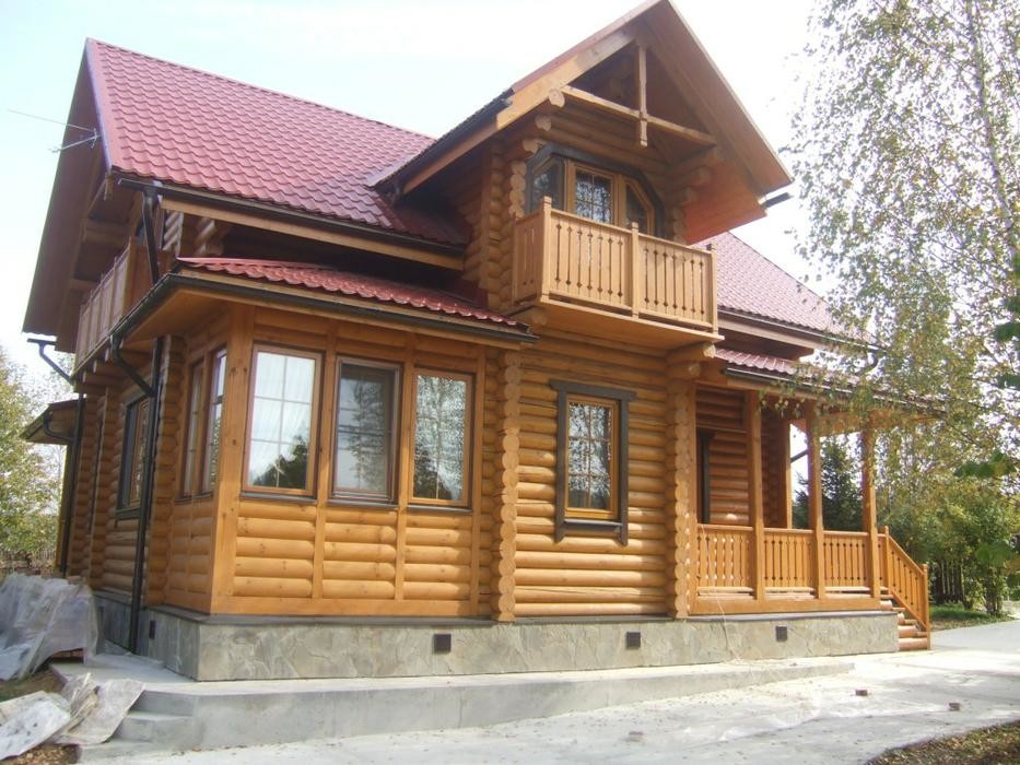 Монтаж сруба в "Завидово"