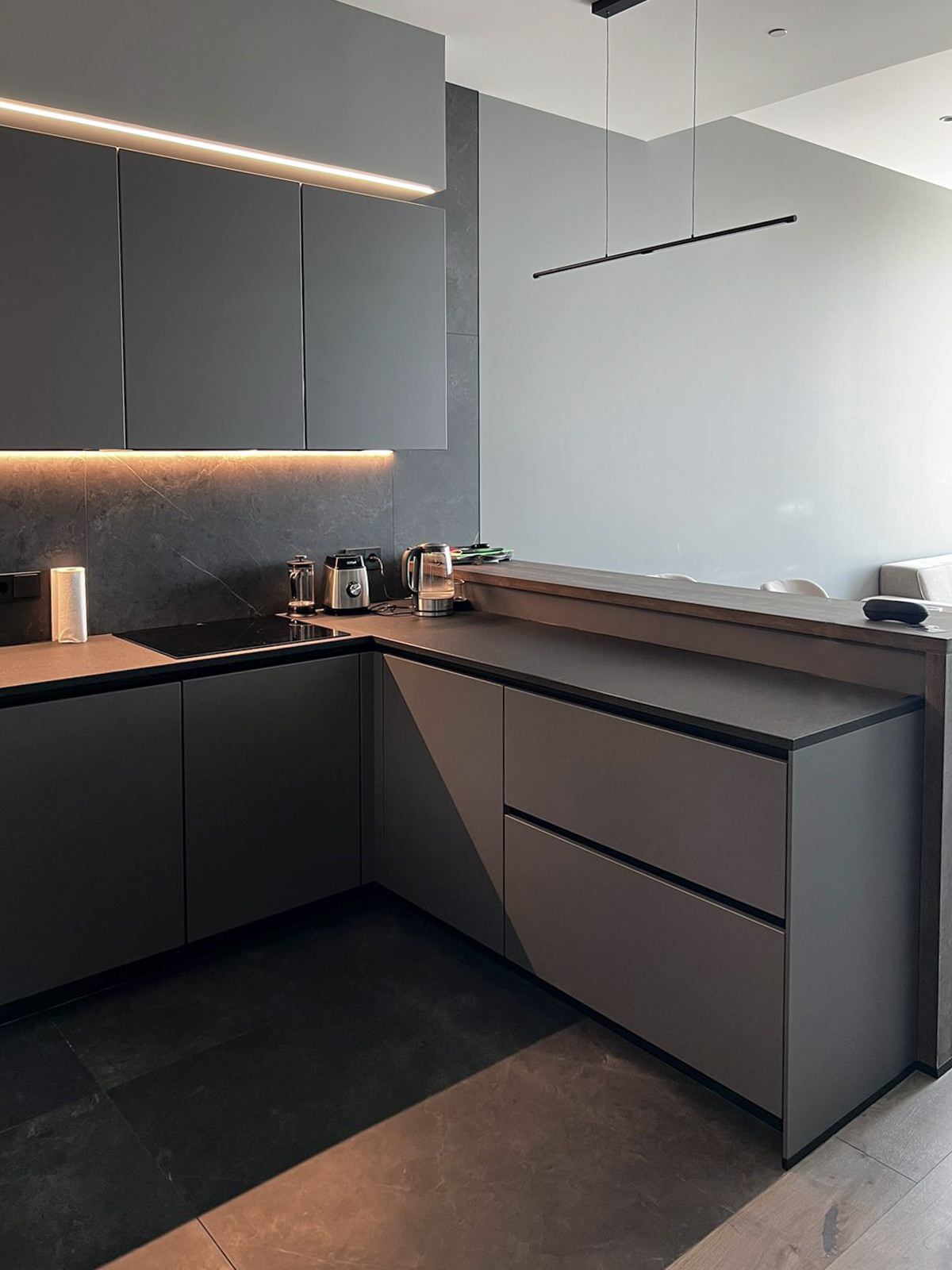 КУХНЯ NOBILIA ЖК «НЕВА ТАУЭРС»