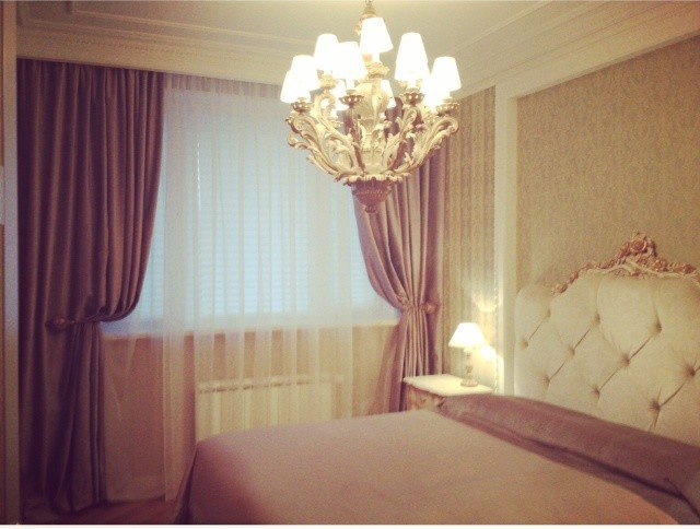 Классический интерьер Московской Квартиры для молодой семьи.