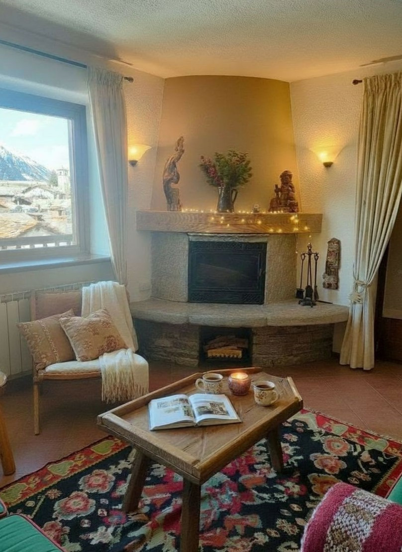 Rifugio di Montagna — Soggiorno in Stile Alpine Lodge