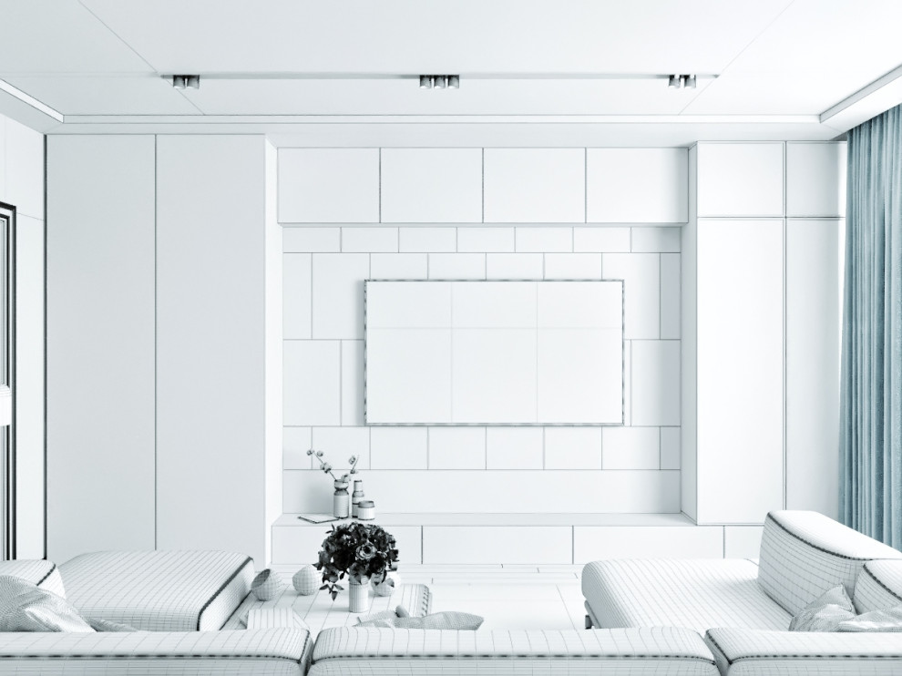 В современном  стиле