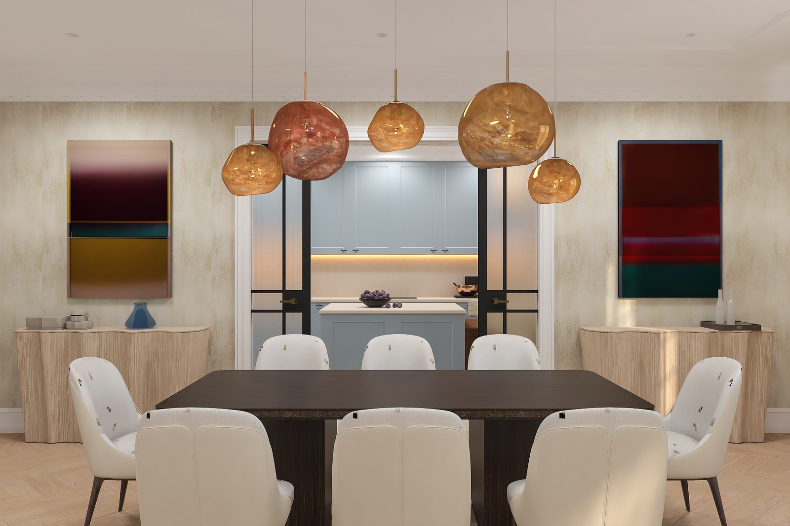 Концепция квартиры в Хамовниках/ Apartment, Moscow