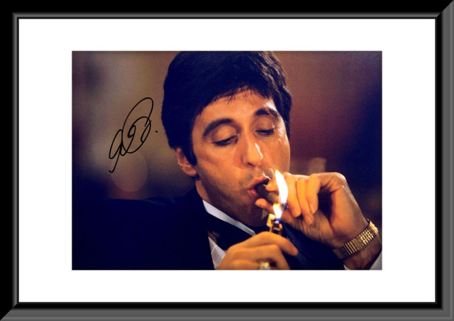 Al Pacino signed movie photo, 11x14 inches - Contemporary - Prints And