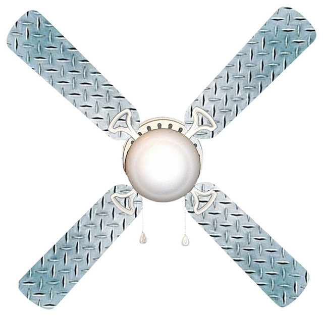888 Cool Fans Diamond Plate Garage Den 42 Ceiling Fan And Diamond Plate Garage Den 42 Ceiling Fan And Lamp Traditional