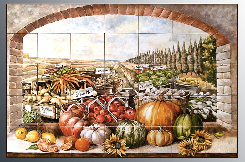 Фальшокна с росписью