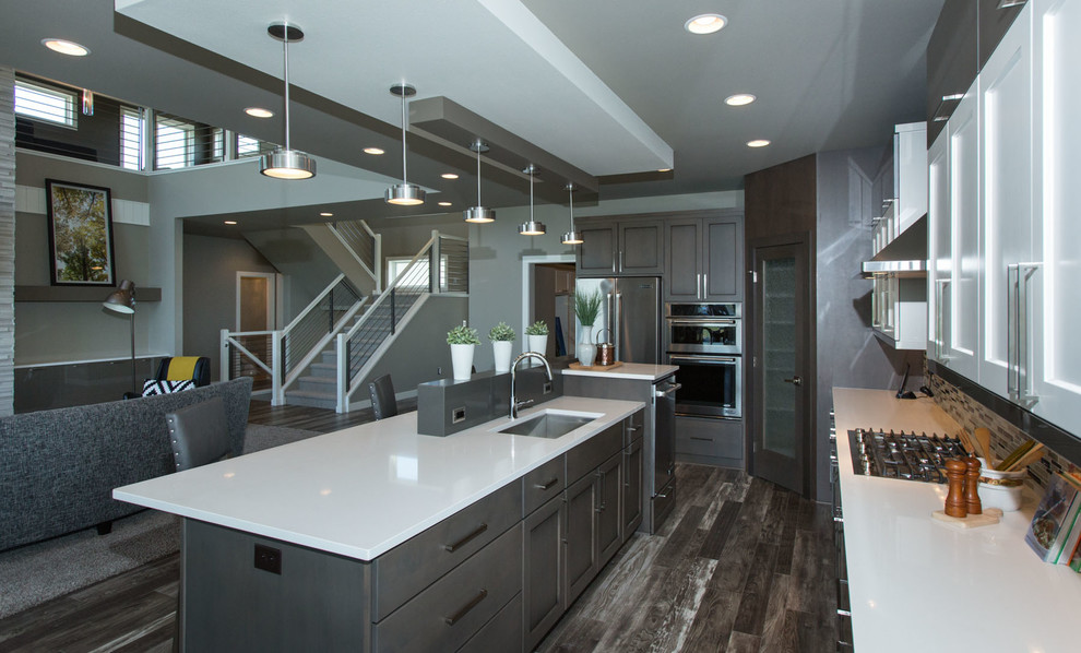 Kitchen - transitional kitchen idea