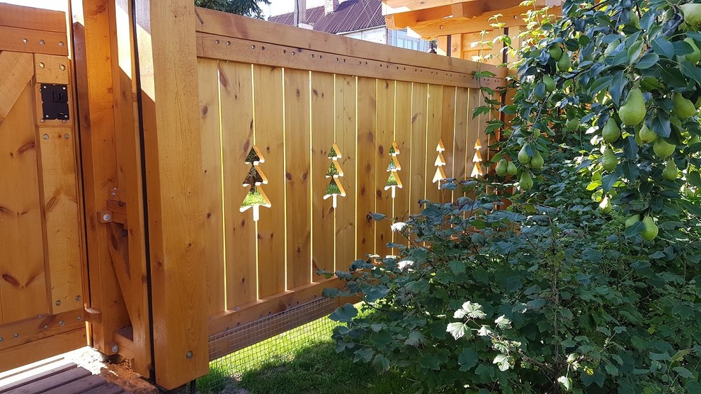 Заборы в стиле ШАЛЕ