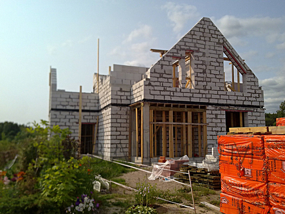 Дом из газобетона Пороги