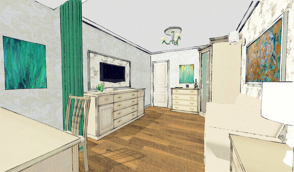 Дизайн-проект на Русаковской