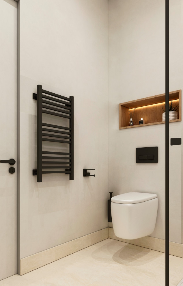 Основной санузел в ЖК "Пресня Сити"