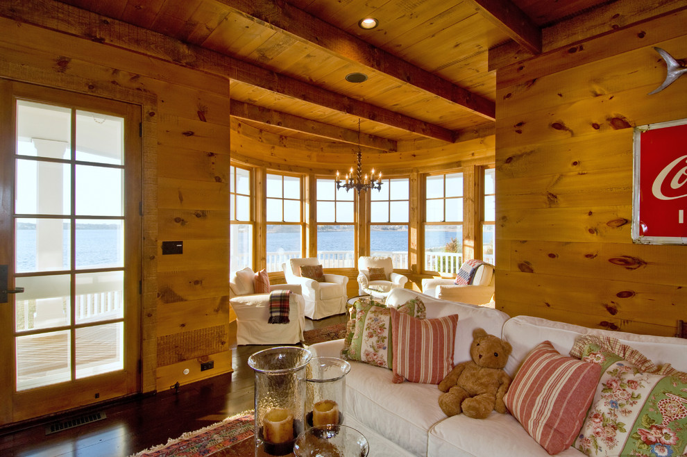 Country family room in New York.