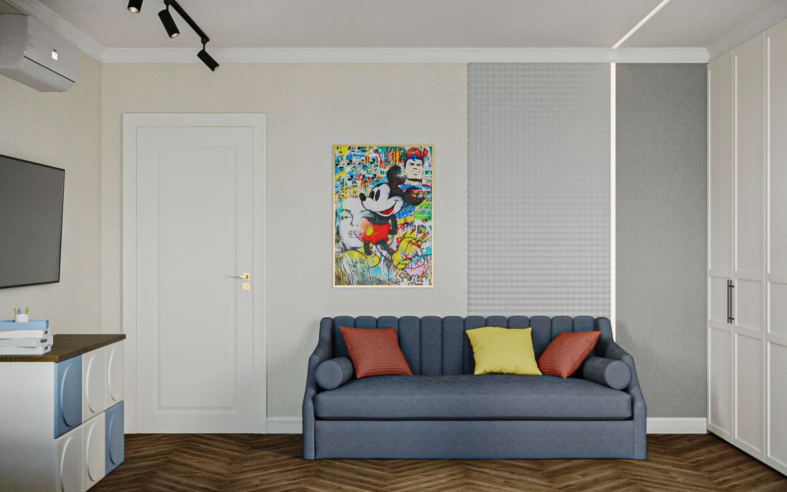 Трехкомнатная квартира 100 кв.м