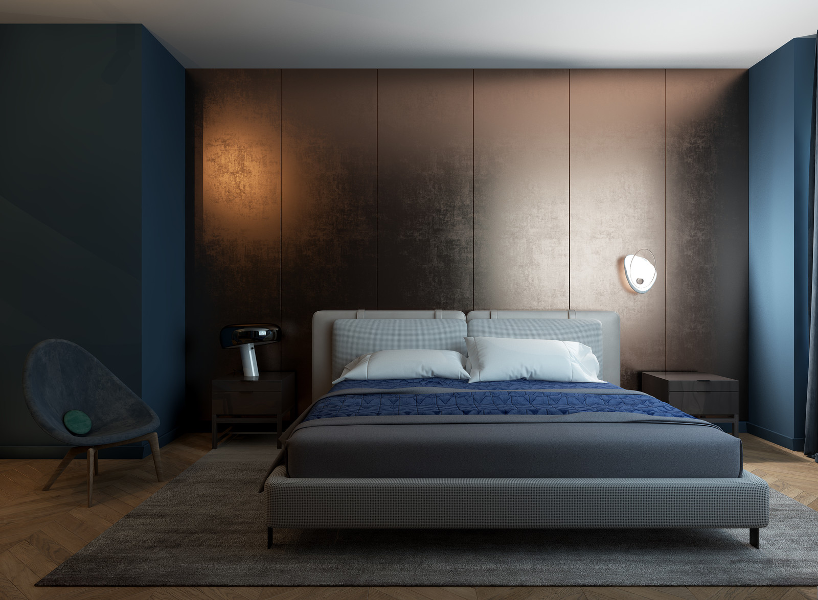 Интерьер квартиры в клубном доме "Гринвич Парк"