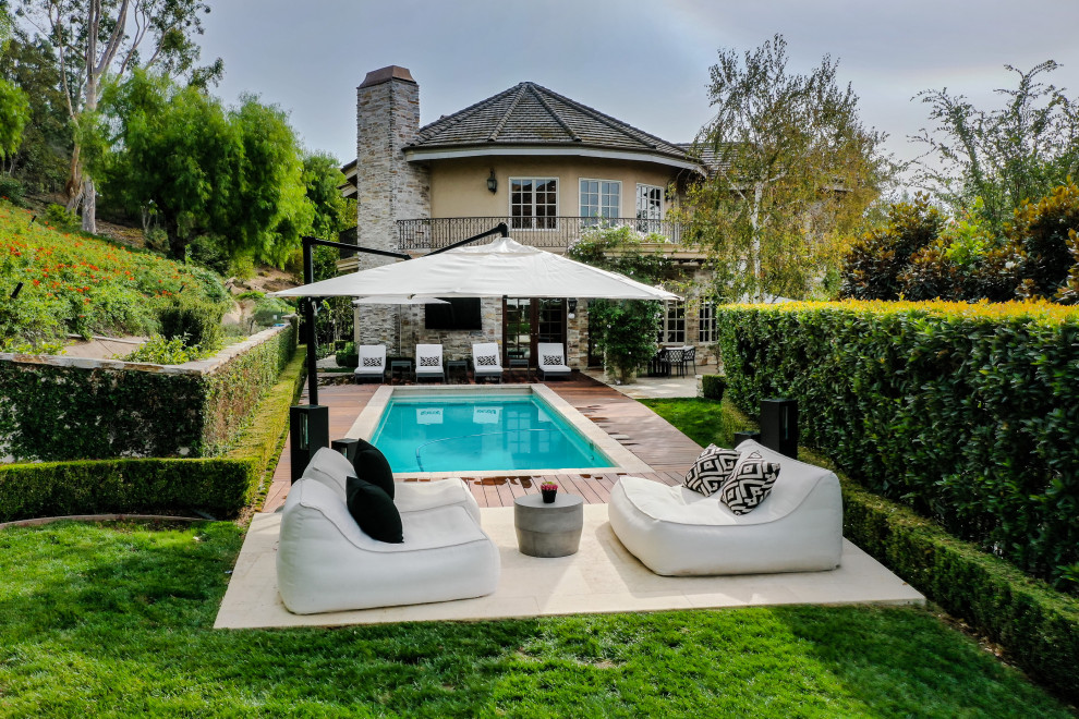 Pool - transitional pool idea in Los Angeles