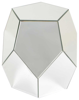 Faceted End Table - Contemporary - Accent &amp; Garden Stools - by CADES 