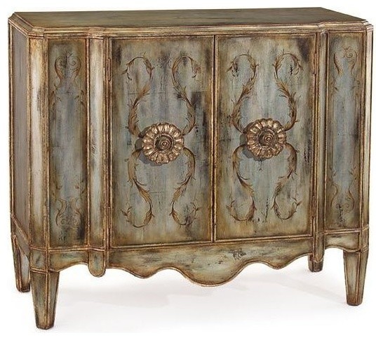 John Richard Lotus 2 Door Cabinet Accent Chests And Cabinets