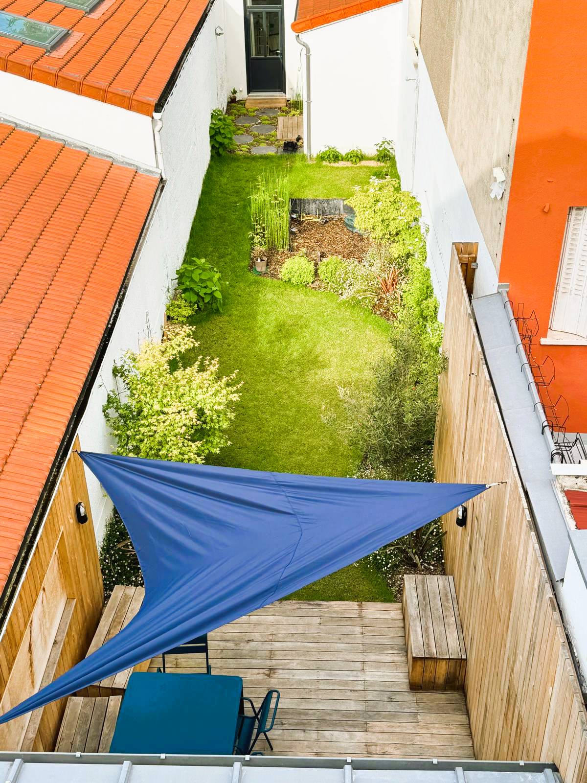 Création d'un jardin en ville