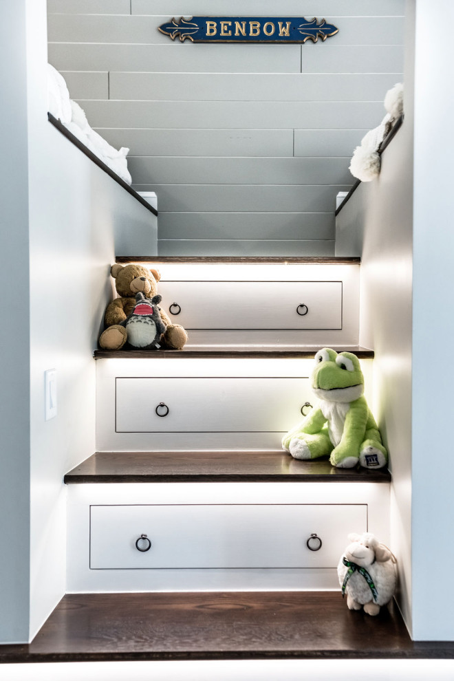 Kids' room - transitional kids' room idea in Other