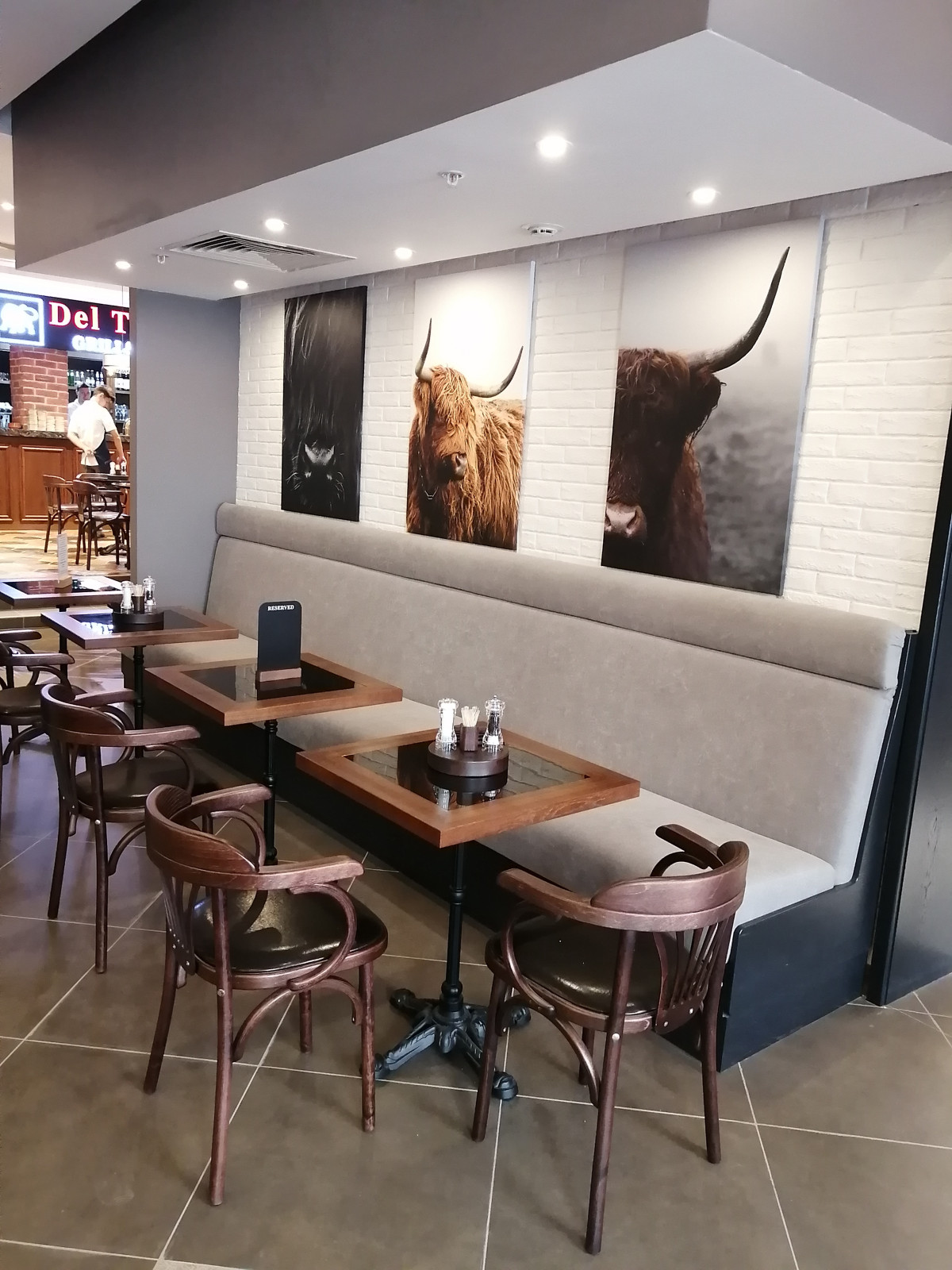 Дизайн ресторана  Del Toro Grill&Bar ул.Арбат д.9