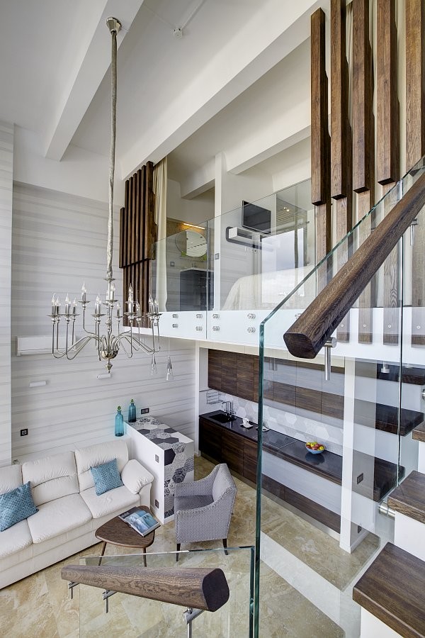 Двухуровневая квартира в ЖК TriBeCa Apartments