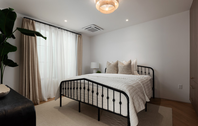 Guest Bedroom with Neutral Finishes contemporary-bedroom