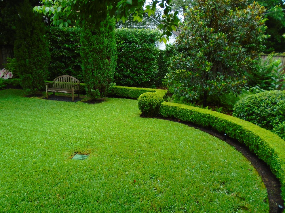 This is an example of a garden in Houston.