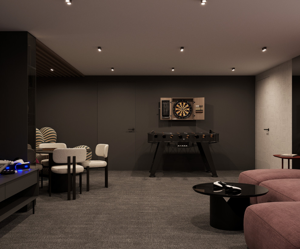 Цокольный этаж дома Тихая роскошь