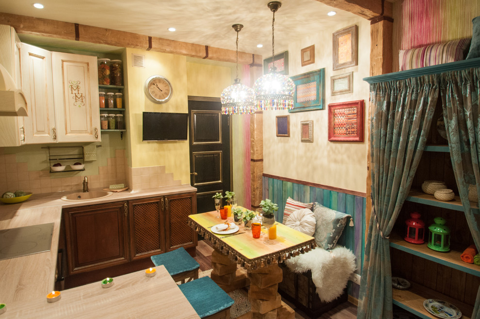 Кухня в стиле бохо-шик