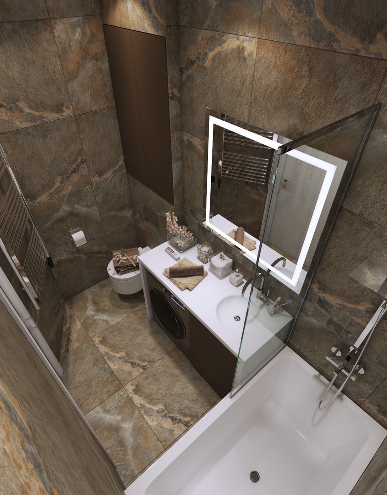 Проект 2-комнатной квартиры для молодой девушки