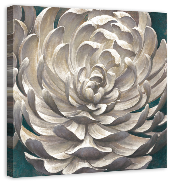 Modern Printed Canvas Wall Art Home Decor Chrysanthemums I by Wellington Studio