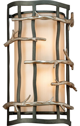 Troy Lighting B2882 Adirondack 2 Light Ada Compliant Flush Mount Troy Lighting Adirondack 2 Light Flush Mount Wall Sconce