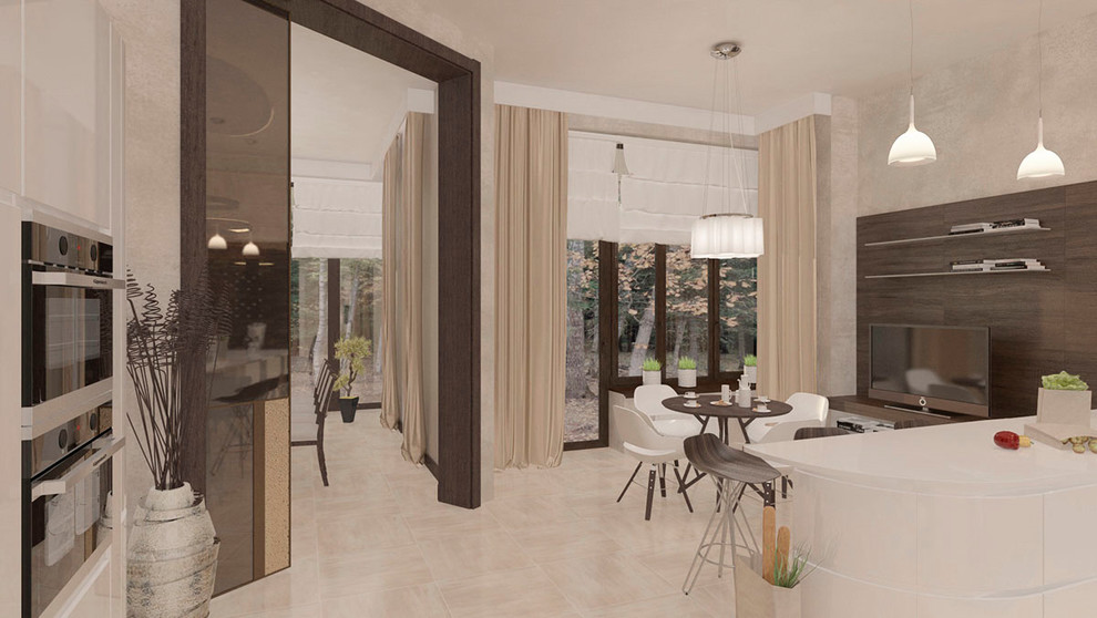 Дизайн-проект дома в поселке Мэдисон -парк.