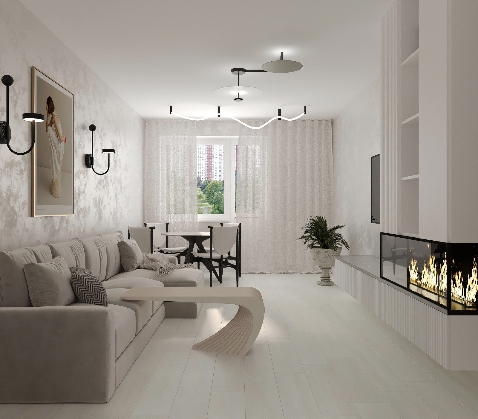 Белая квартира