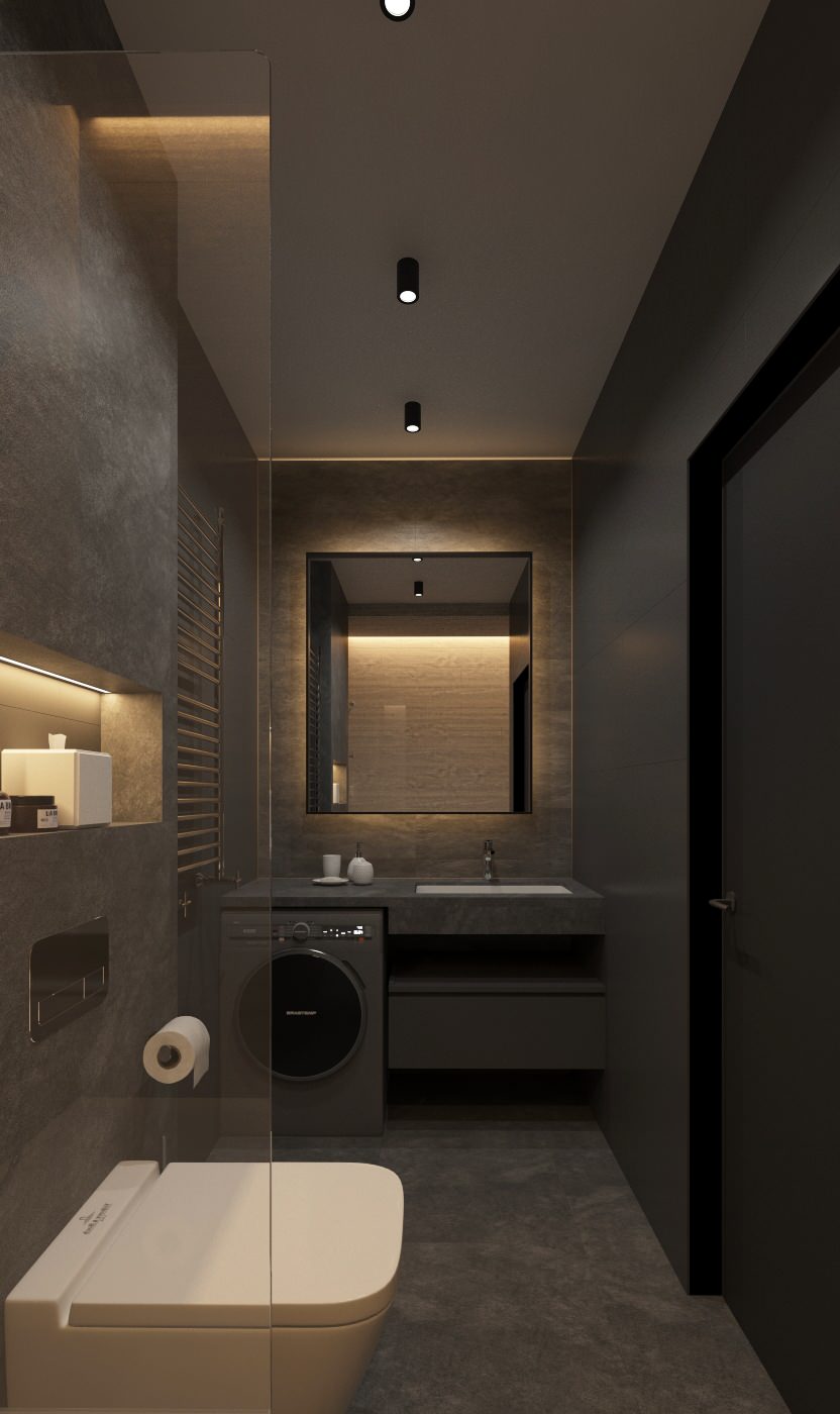 Дизайн-проект 2х-этажной квартиры в Липецке