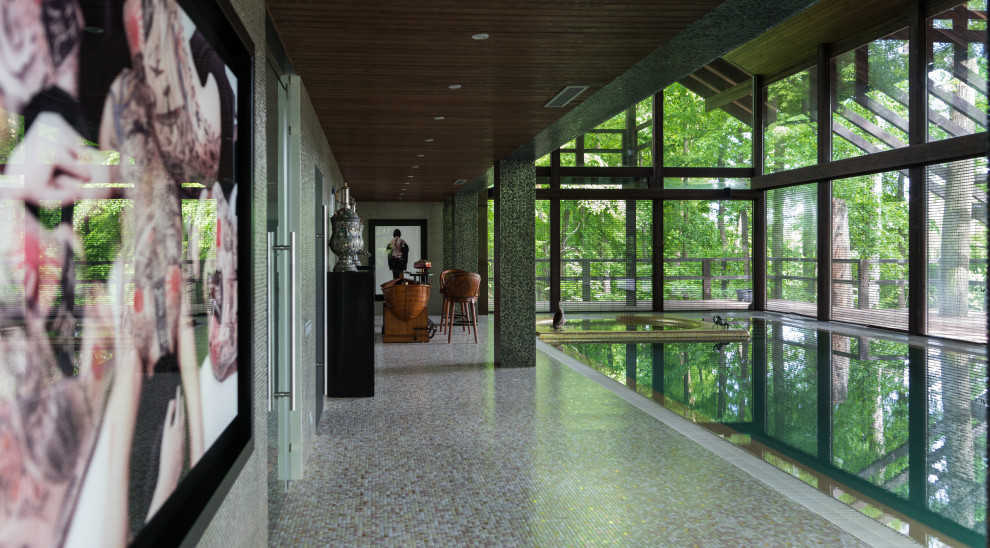 Интерьер и экстерьер загородного комплекса