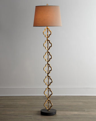 Regina-Andrew Design Quatrefoil Floor Lamp