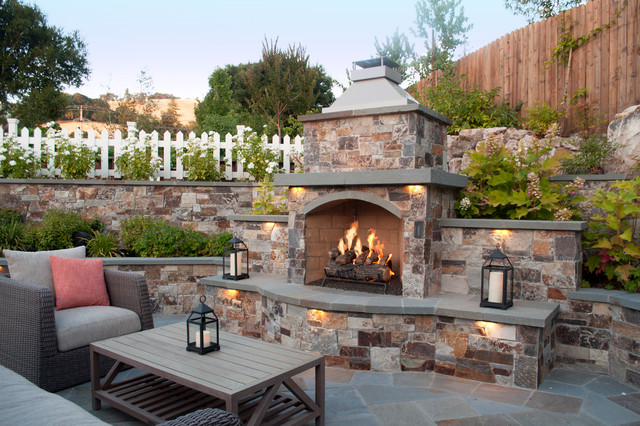 Fire Pits And Outdoor Fireplaces, Cost Of Outdoor Patio With Fireplace