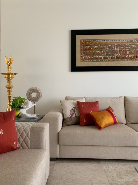 Lodha Residence modern-wohnbereich
