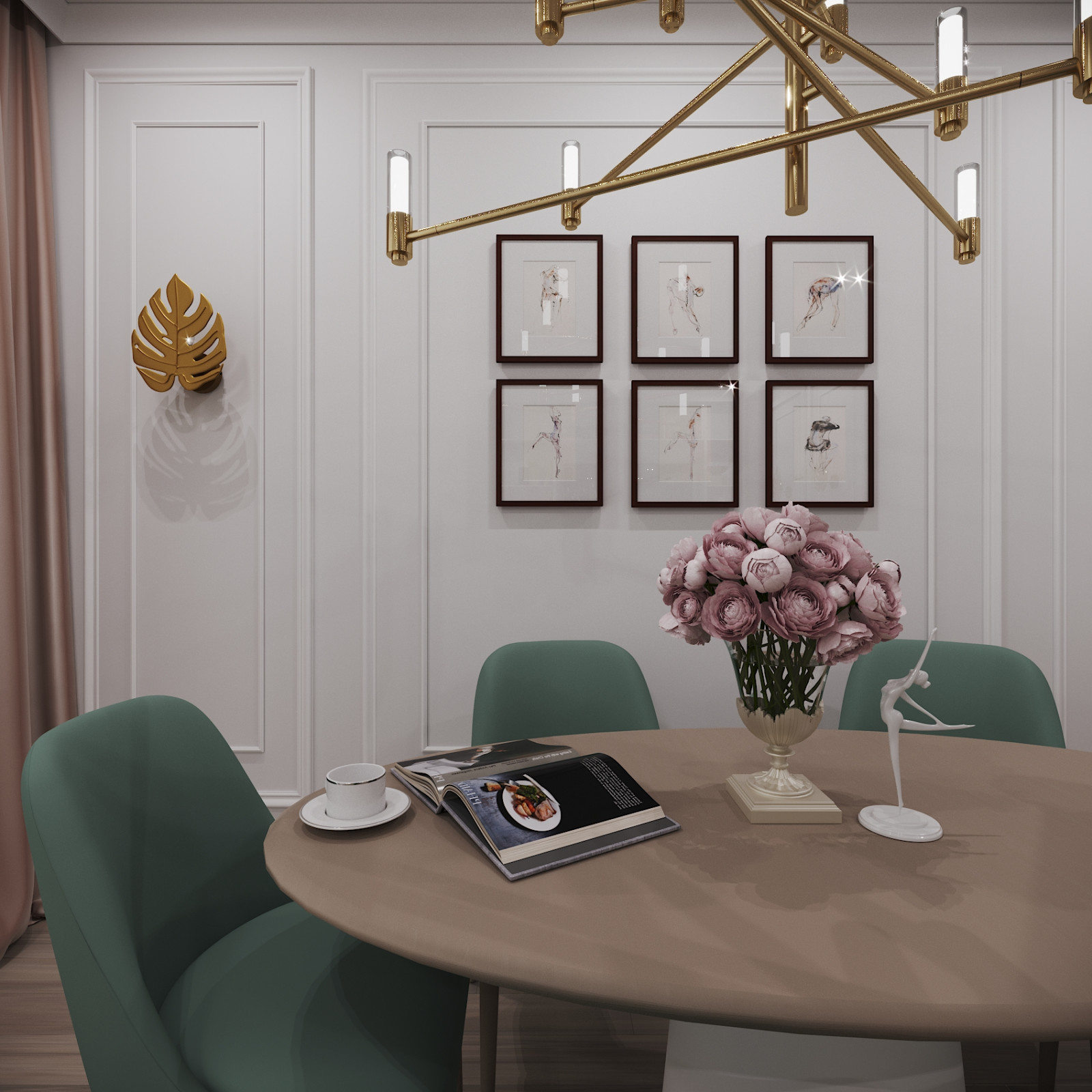 Квартира к клубном доме для молодой девушки